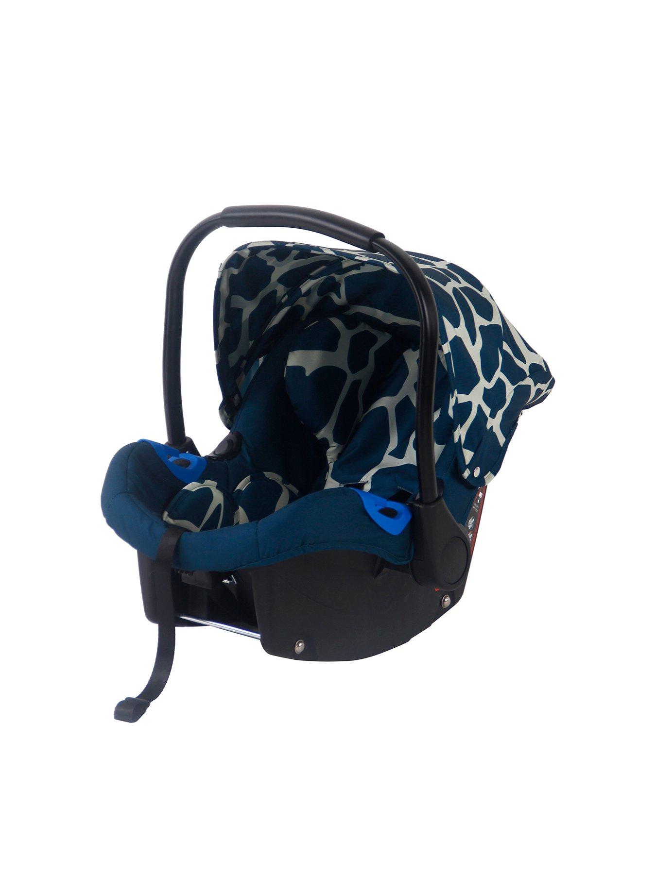 My Babiie Dani Dyer Navy Giraffe Travel 