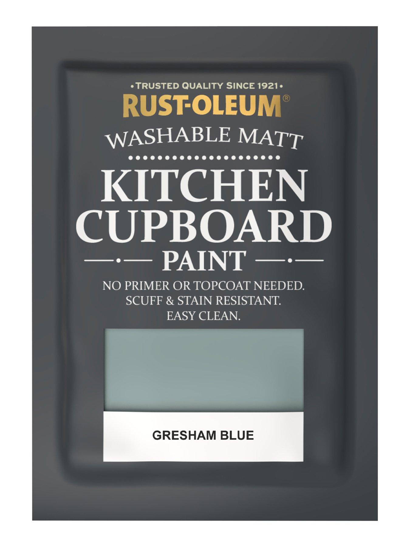 Image 4 of 4 of Rust-Oleum Kitchen Cupboard Paint in Gresham Blue &ndash; 750 ml Tin