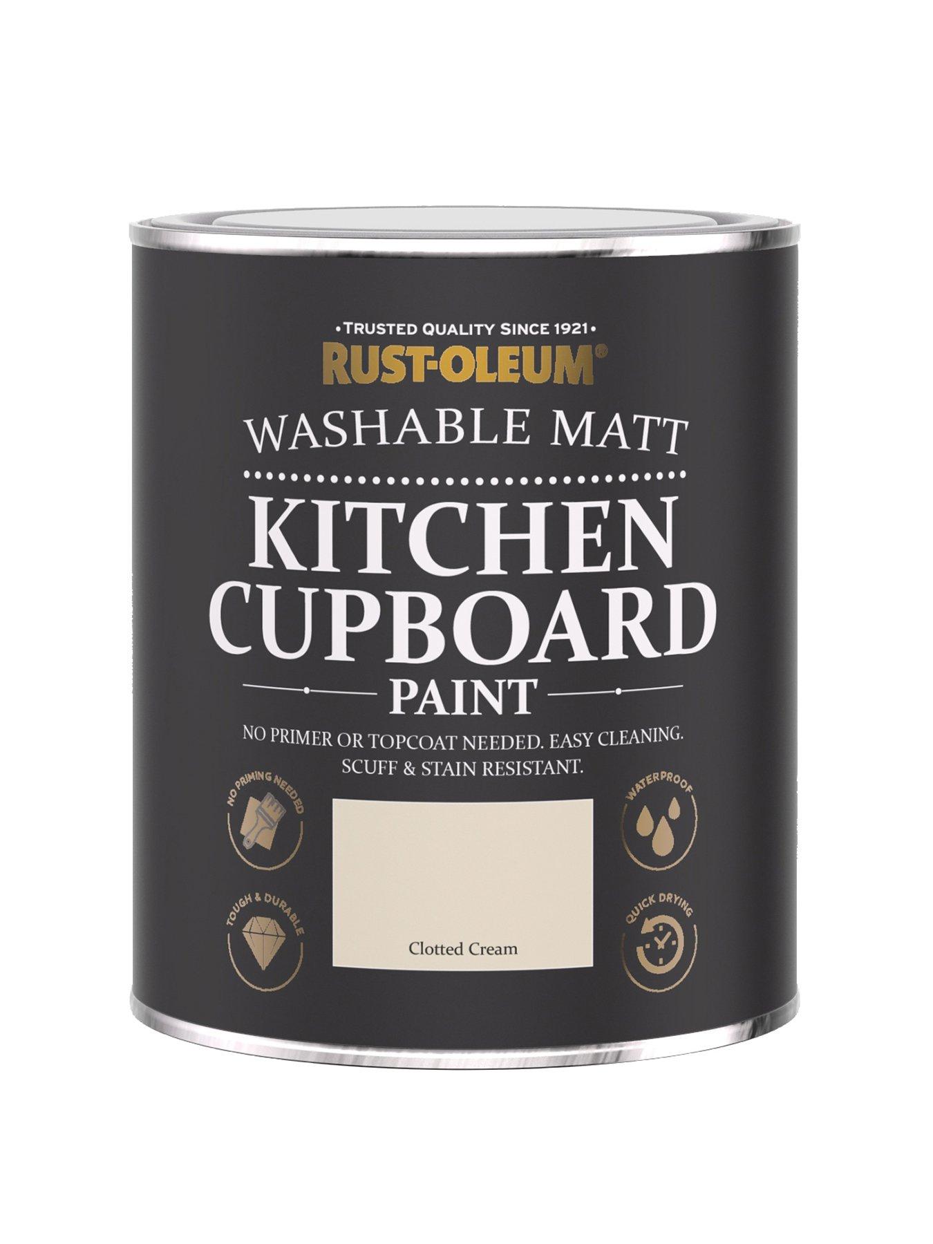 Rust-Oleum Kitchen Cupboard Paint - Clotted Cream