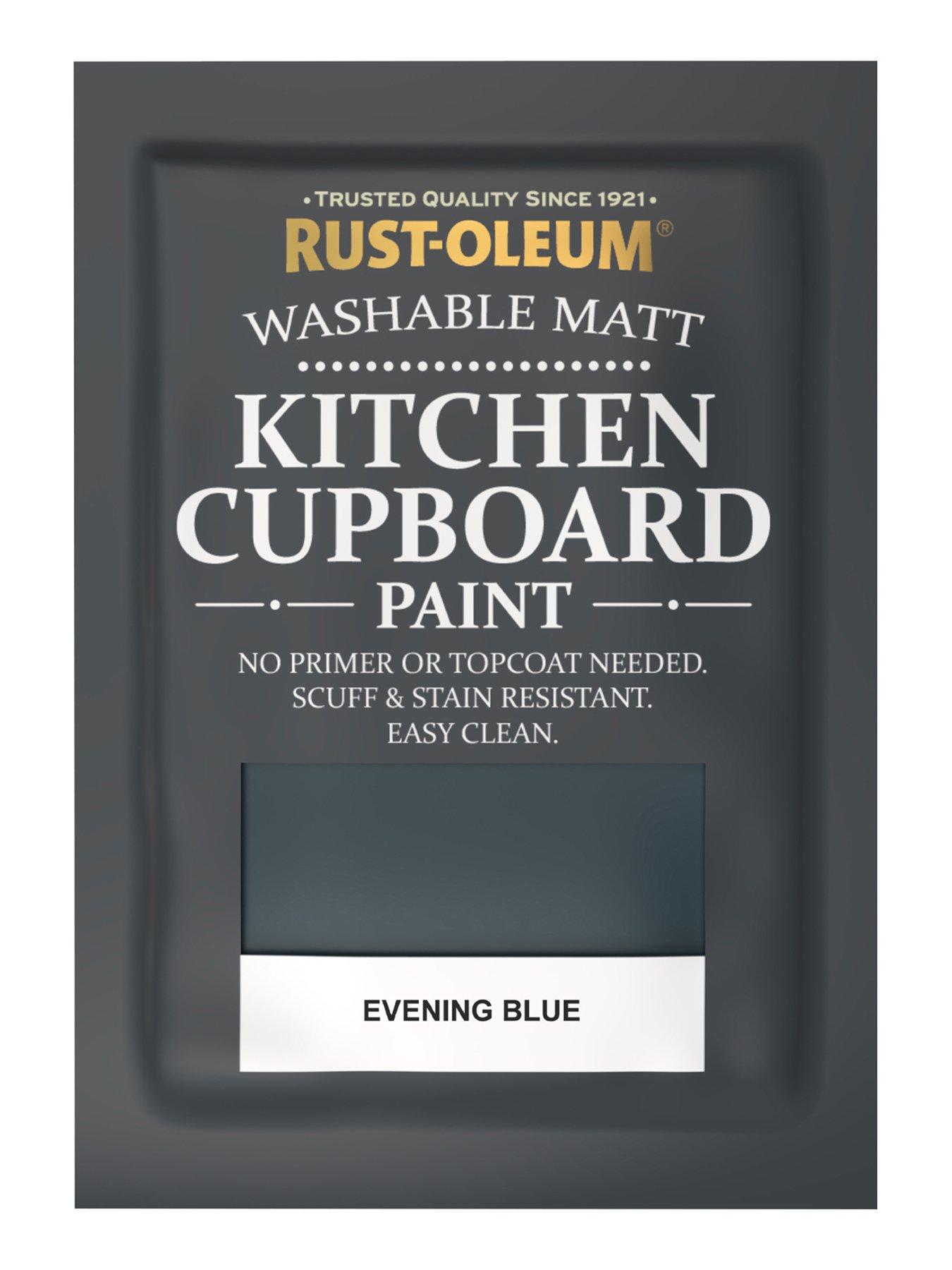 RustOleum Kitchen Cupboard Paint Evening Blue Very.co.uk