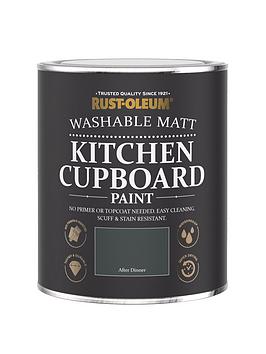 Product photograph of Rust-oleum Washable Matt Finish Kitchen Cupboard Paint Ndash After Dinner from very.co.uk