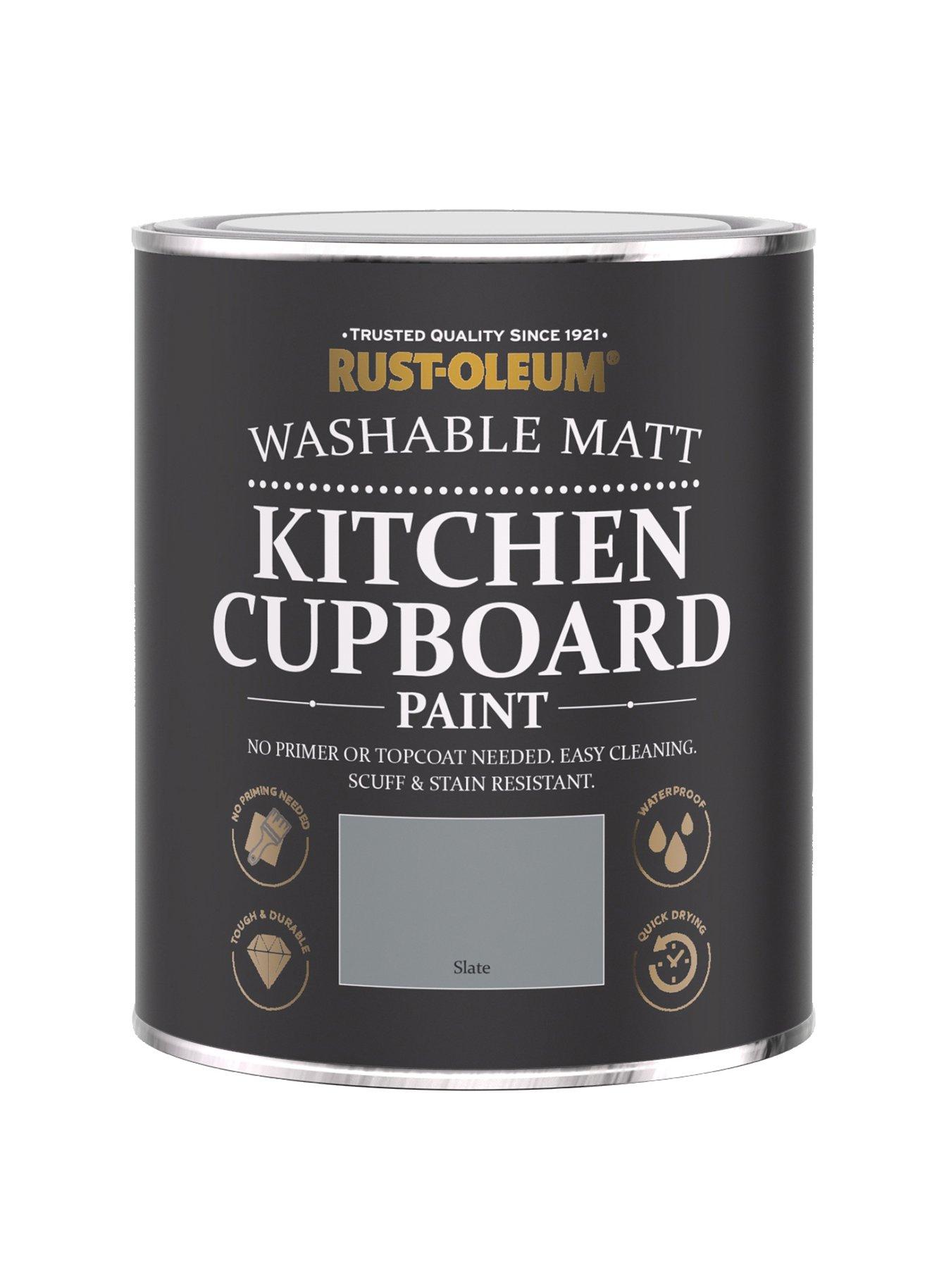 Rust-Oleum Kitchen Cupboard Paint in Slate – 750 ml Tin