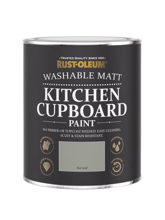 front image of rust-oleum-kitchen-cupboard-paint-in-tea-leaf-ndash-750-ml-tin