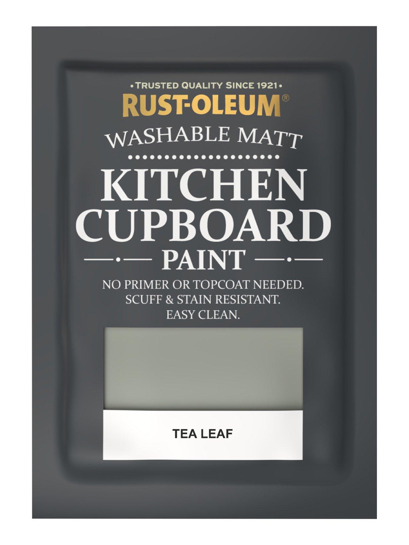Rust-Oleum Kitchen Cupboard Paint in Tea Leaf – 750 ml Tin | Very