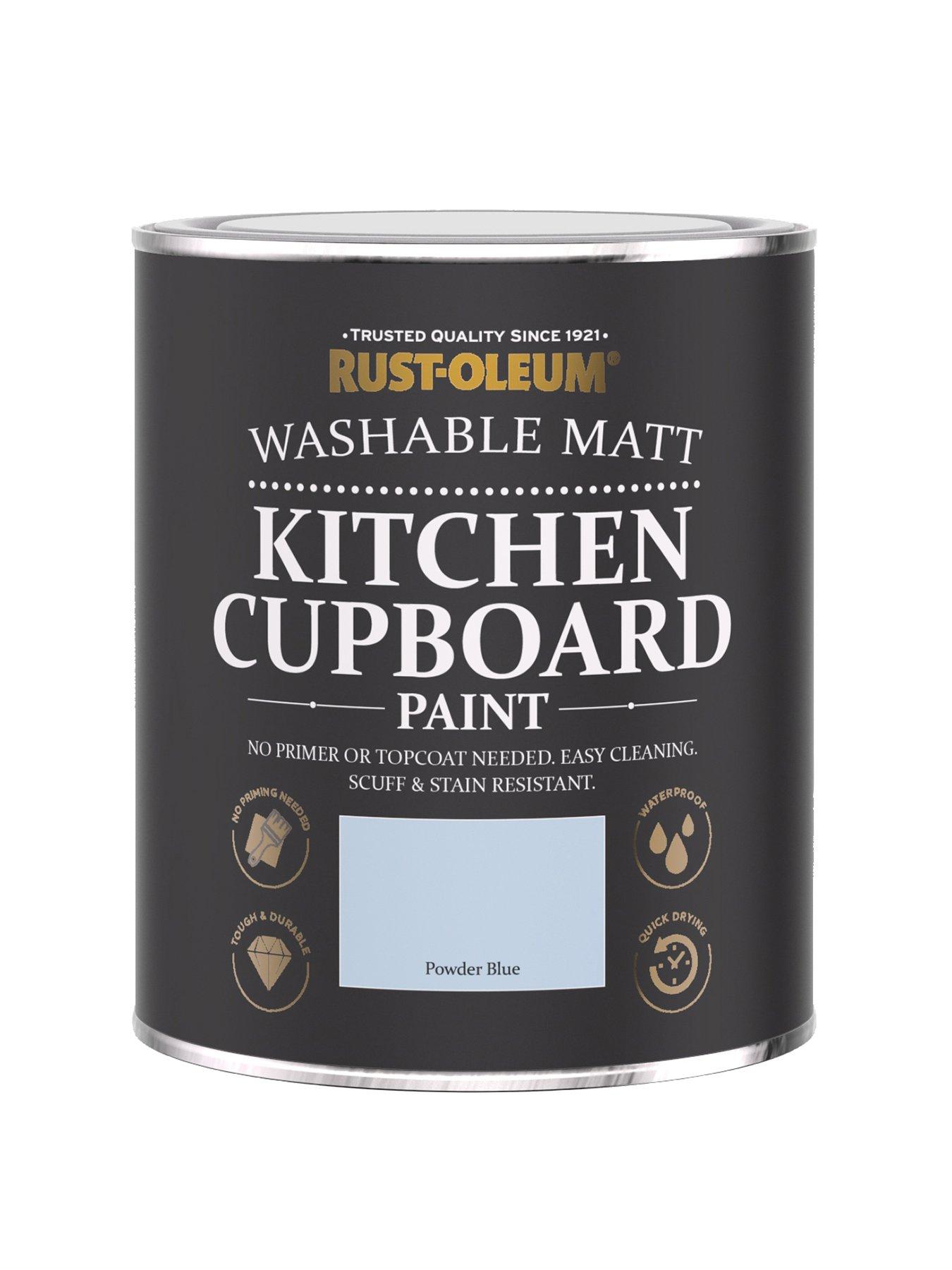 Rust-Oleum Kitchen Cupboard Paint in Powder Blue – 750 ml Tin
