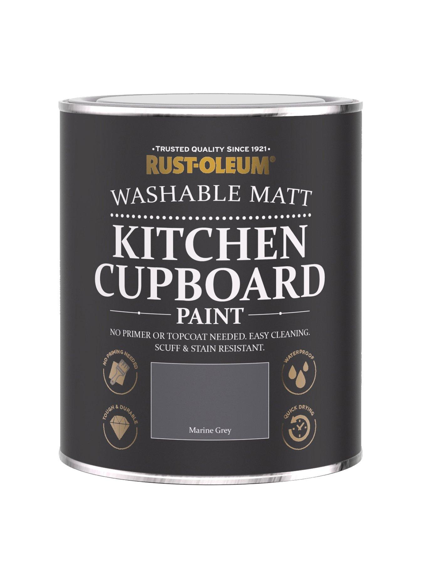Rust-Oleum Kitchen Cupboard Paint in Marine Grey – 750 ml Tin
