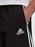  image of adidas-plus-size-bos-3-stripe-chelsea-short-blackwhite
