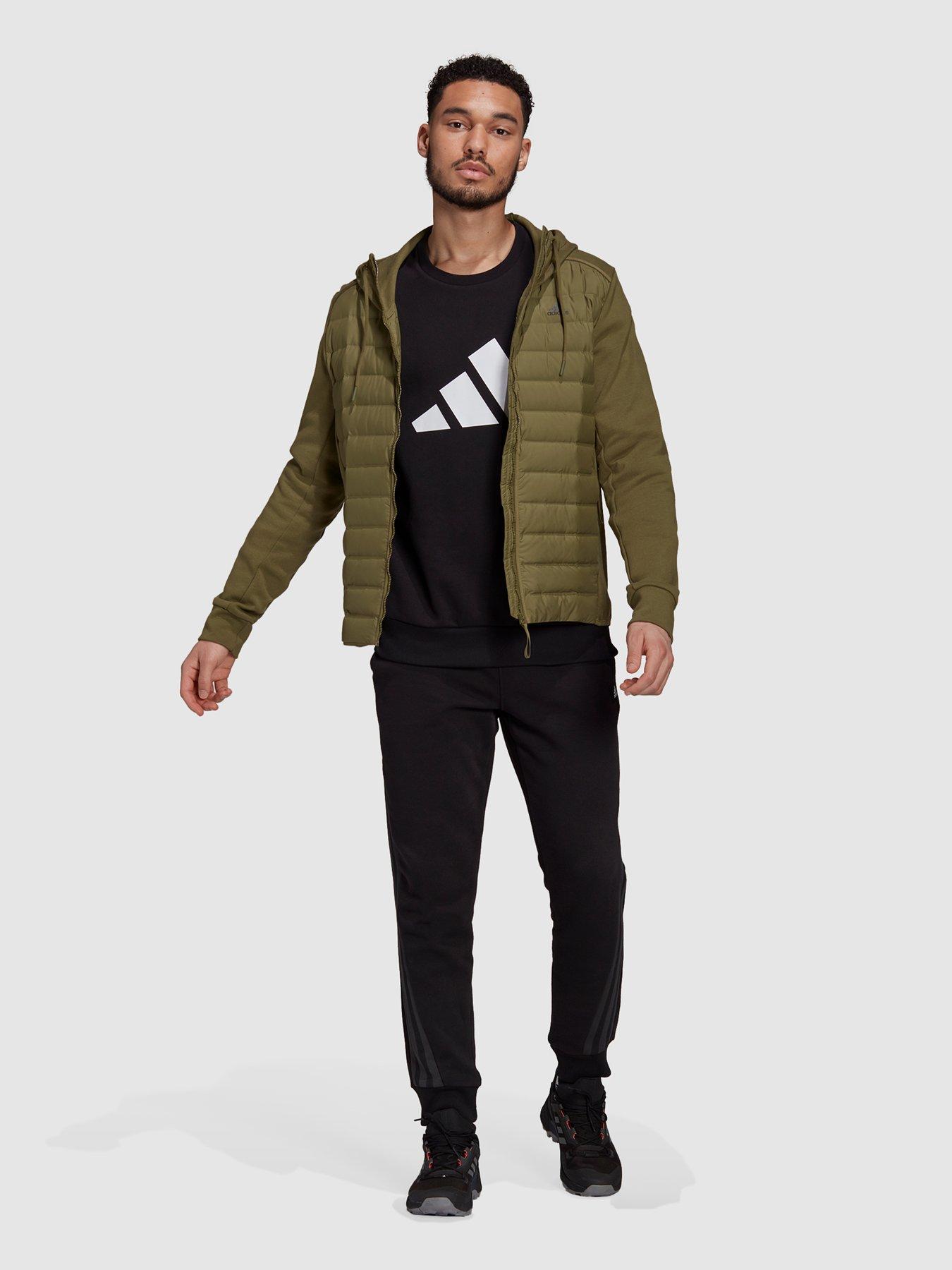  Varilite Hybrid Hood Jacket - Khaki