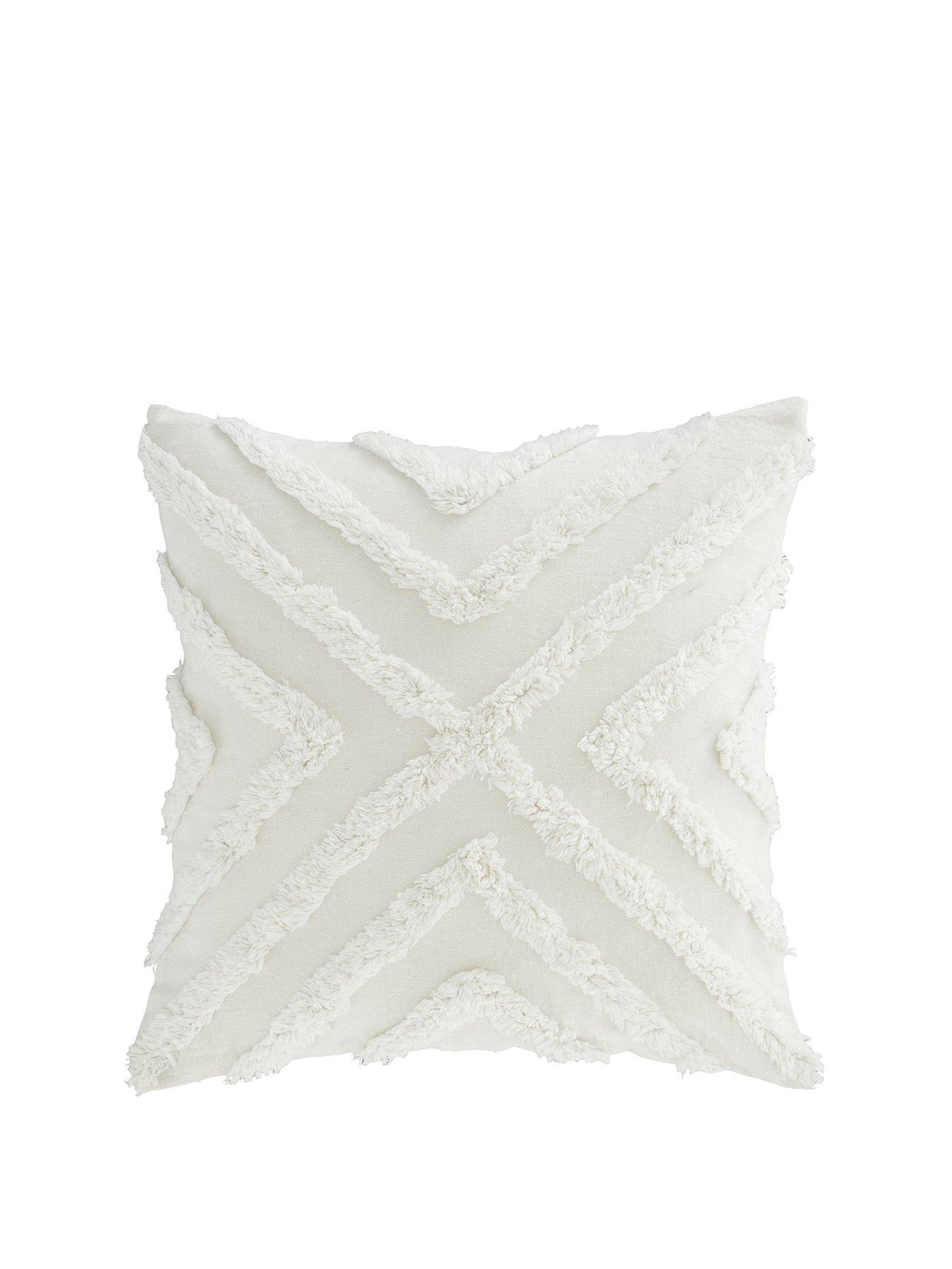 Product photograph of Pineapple Elephant Diamond Tufted Cushion from very.co.uk