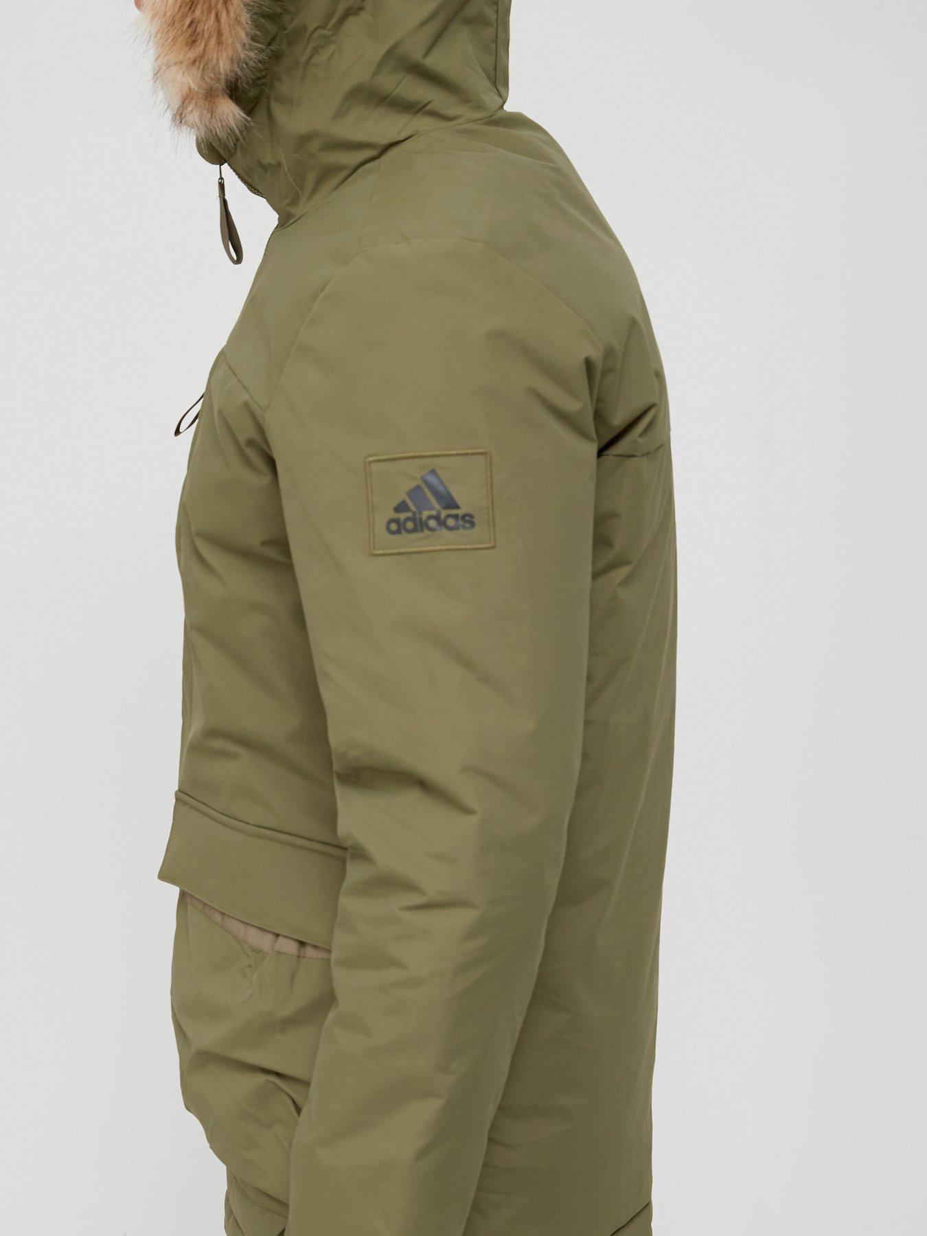 Coats & Jackets Utilitas Hooded Parka Jacket - Khaki
