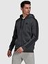 adidas-3-stripe-fleece-zip-hoodie-plus-size-greyblackfront