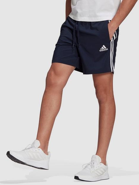 adidas-plus-size-bos-3-stripe-chelsea-short-navywhite