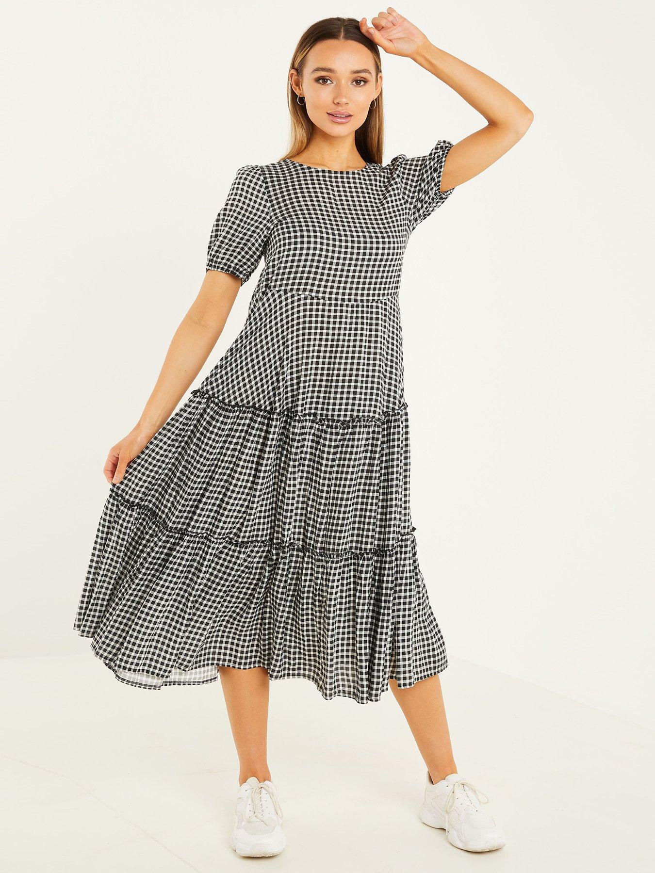 self portrait tiered dress