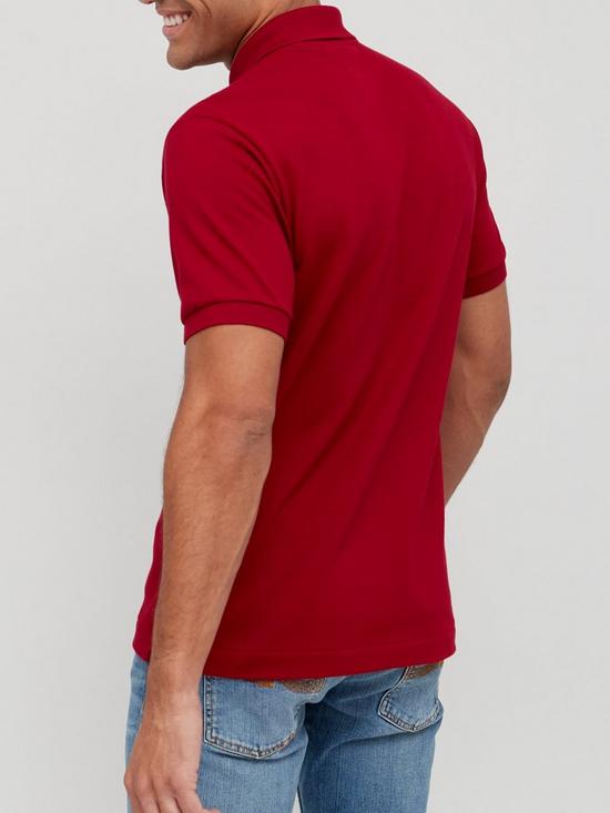 stillFront image of lacoste-sportswear-classic-polo-shirt-burgundy