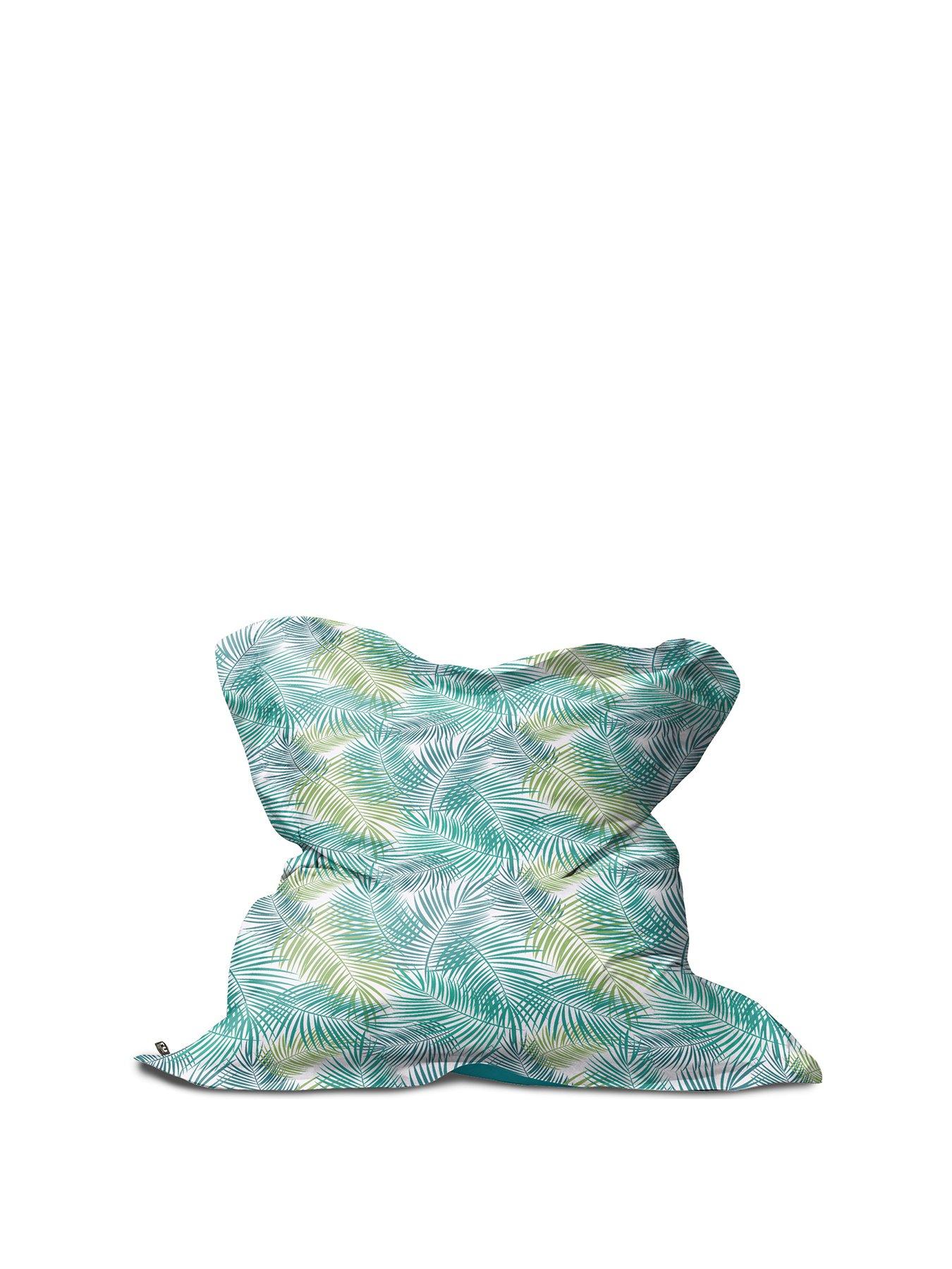 Product photograph of Rucomfy Tropical Leaf Giant Squarbie from very.co.uk