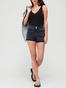 v-by-very-shaping-mom-short-washed-black