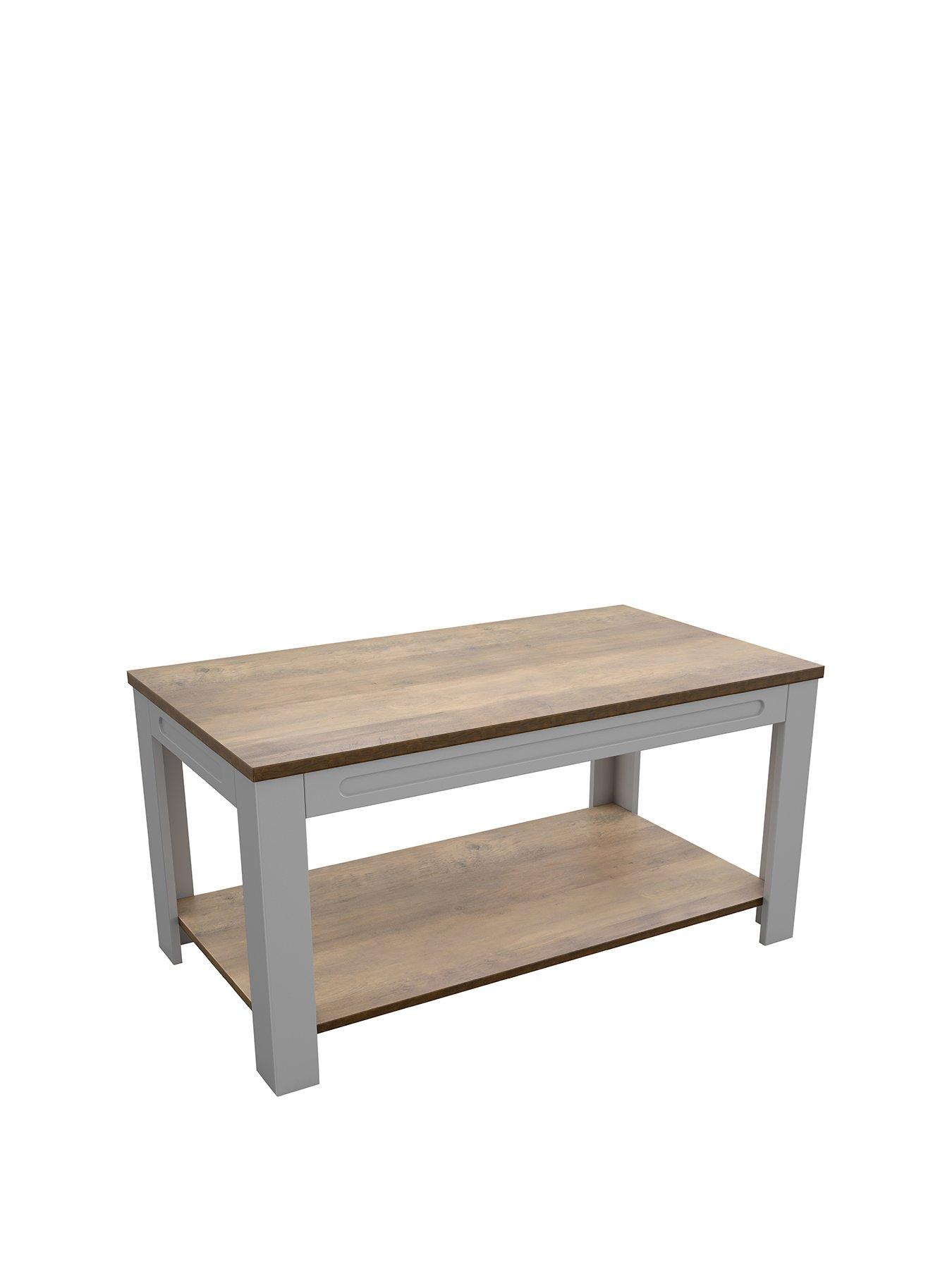 Product photograph of Avf Whitesands Brooke Coffee Table - Grey from very.co.uk
