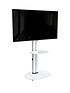 avf-eno-oval-600-pedestal-tv-stand-silverwhitenbsp-nbspfits-up-to-55-inch-tvfront