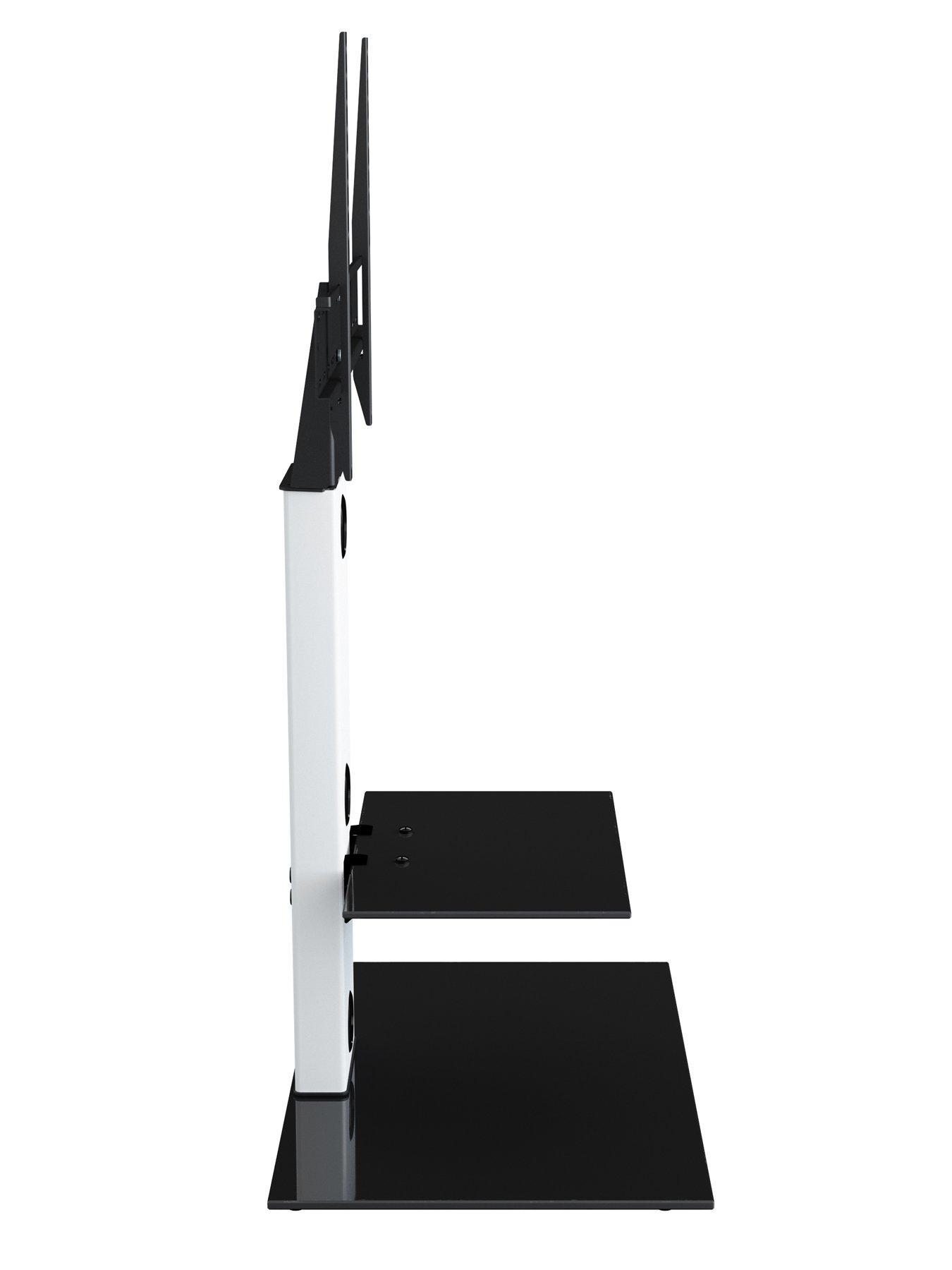 Image 4 of 6 of AVF Lesina TV Stand 700 - fits up to 65 inch TV - White/Black