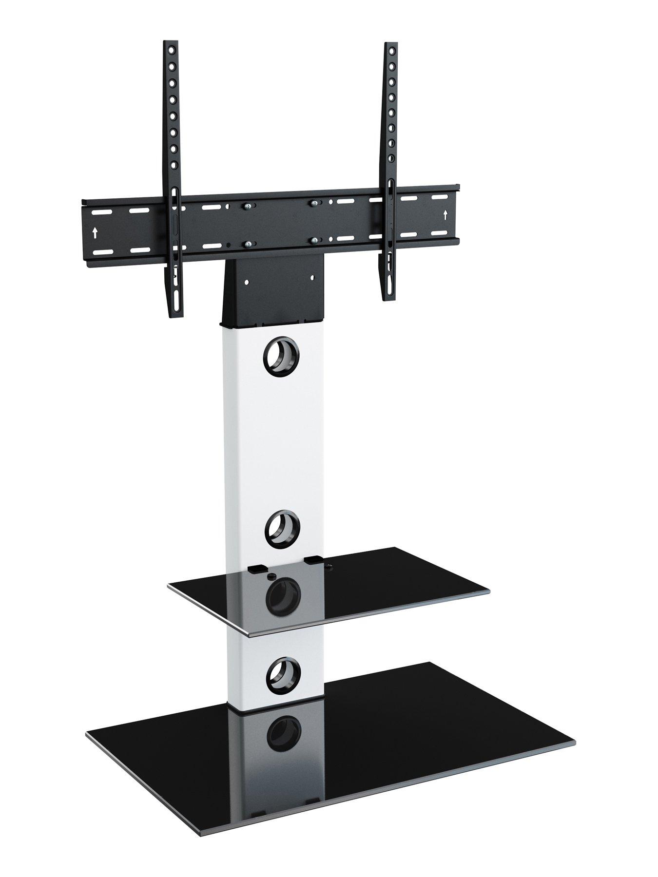 Image 5 of 6 of AVF Lesina TV Stand 700 - fits up to 65 inch TV - White/Black