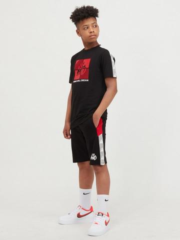 Kings Will Dream Junior Grayden Black//Red Jersey T-Shirt