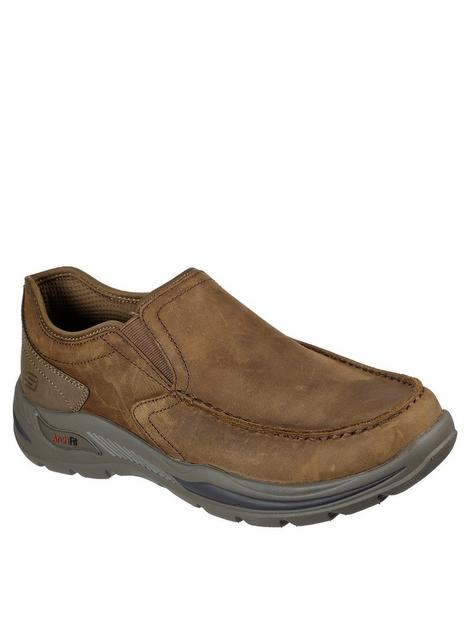 skechers-arch-fit-motley-moc-toe-leather-slip-on-shoe