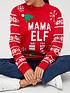 v-by-very-ladies-christmas-knitted-family-mama-jumperback