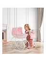 Image thumbnail 2 of 6 of undefined Bella Rosa Carriage Doll&nbsp;Pram Bundle - Pale Pink