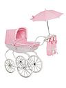 Image thumbnail 3 of 6 of undefined Bella Rosa Carriage Doll&nbsp;Pram Bundle - Pale Pink