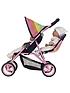 rainbow-dollnbsptwin-stroller-and-bagdetail