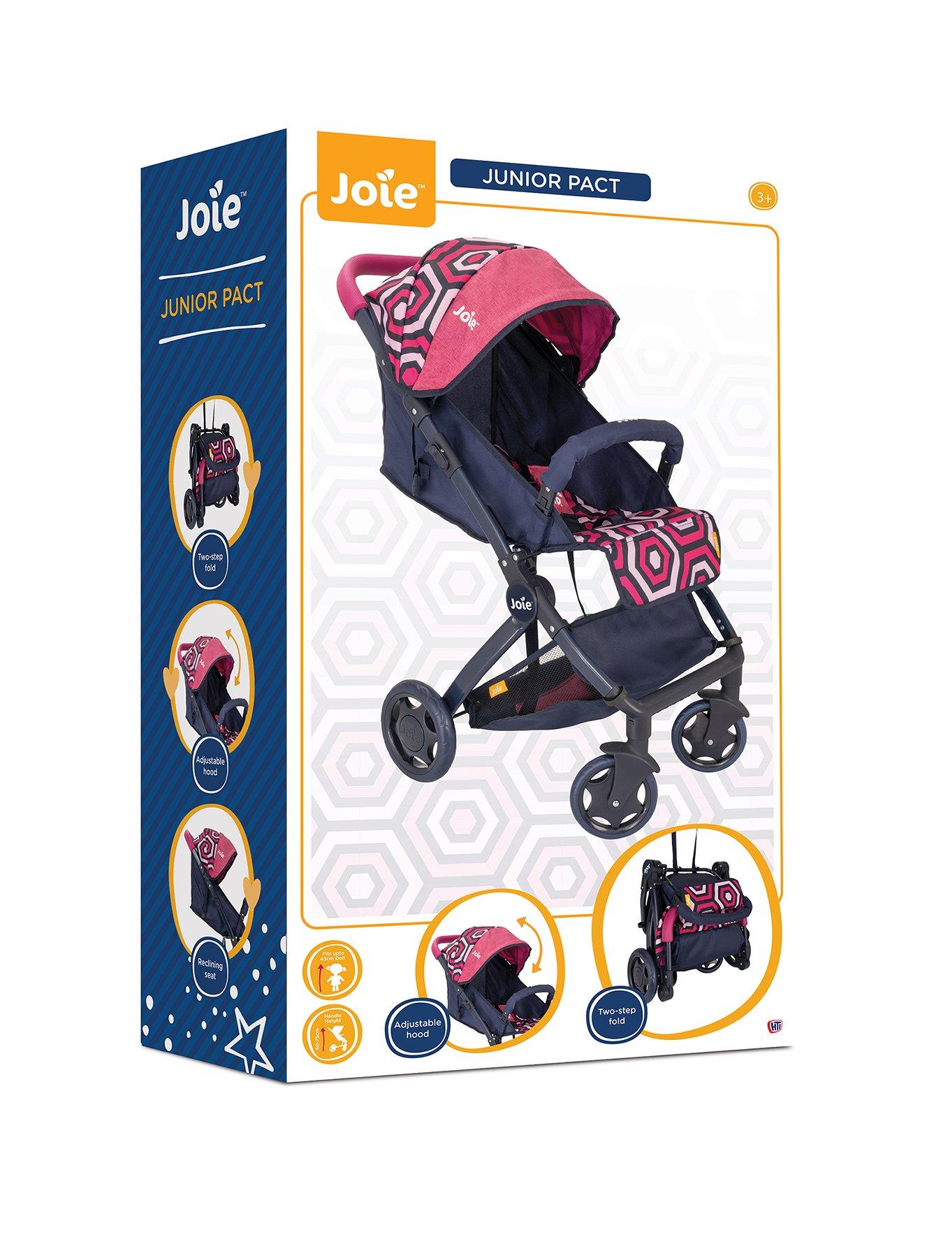 Joie Junior Pact Foldable Doll Pram very.co.uk