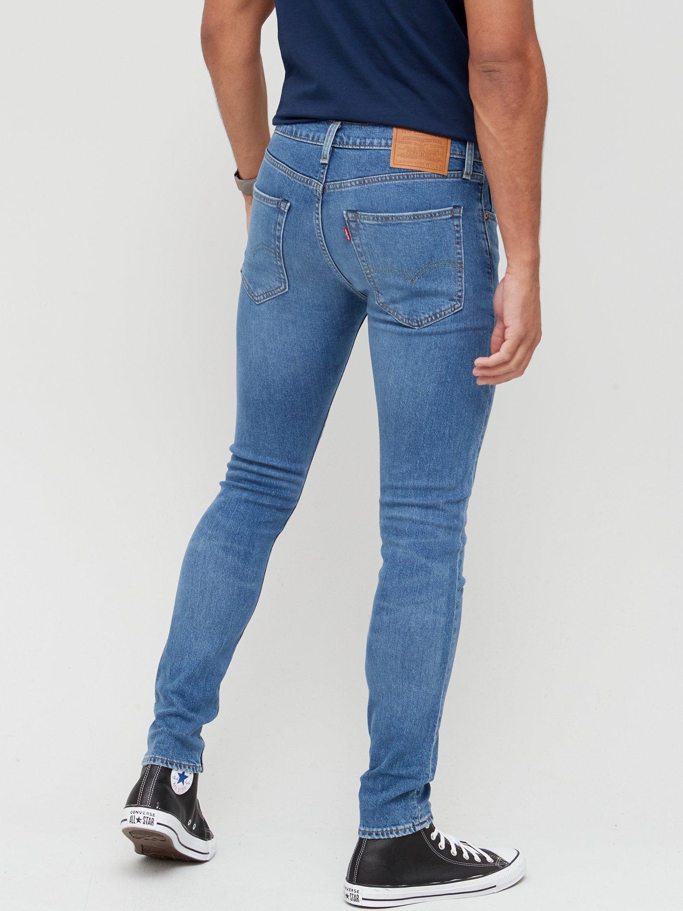 Levi's Skinny Taper Fit Jeans - Mid Wash | very.co.uk