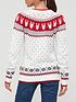 v-by-very-ladies-christmas-knitted-family-reindeer-fairisle-jumpernbsp--ivoryback