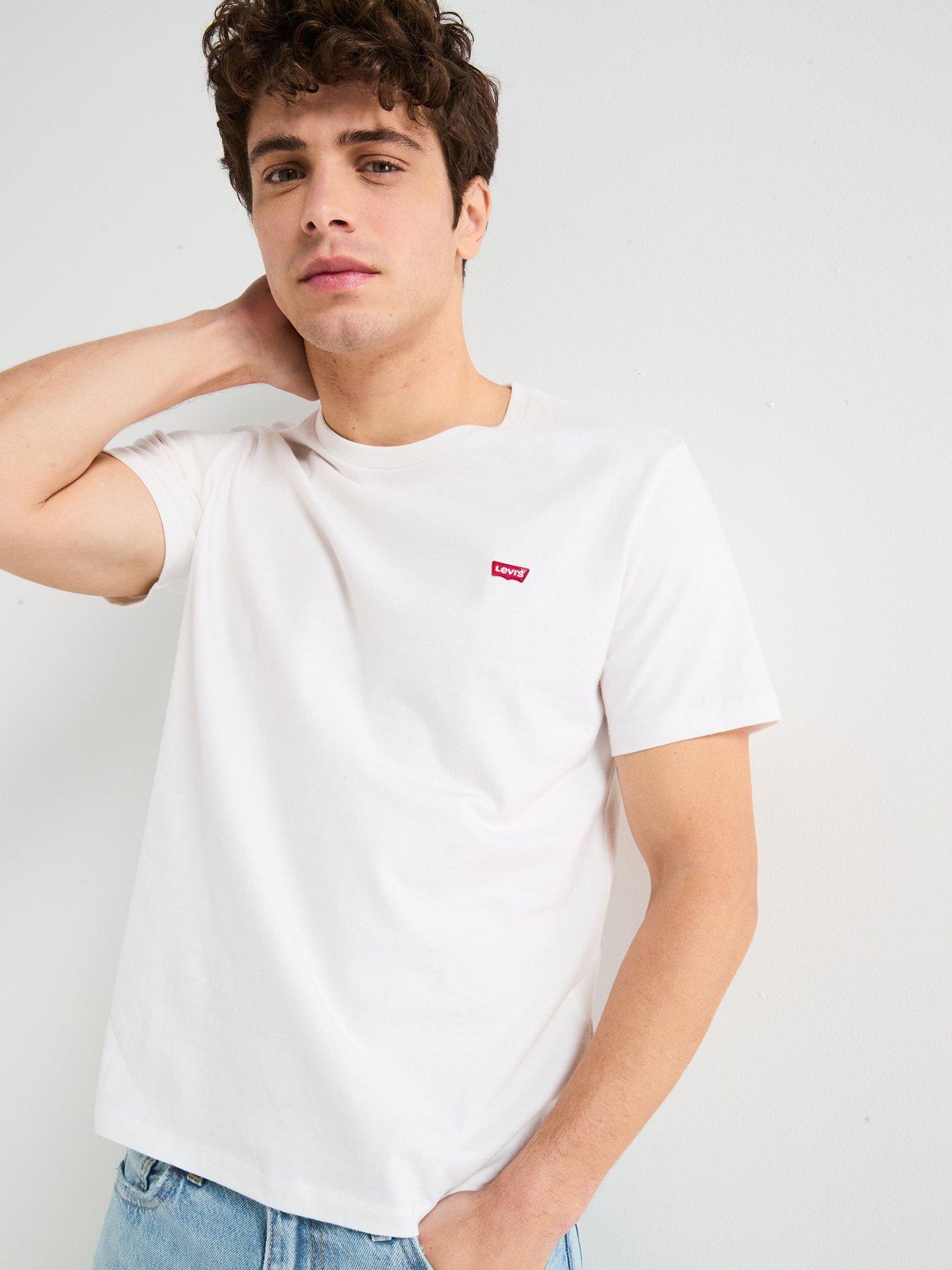 Levis original white t shirt new arrivals