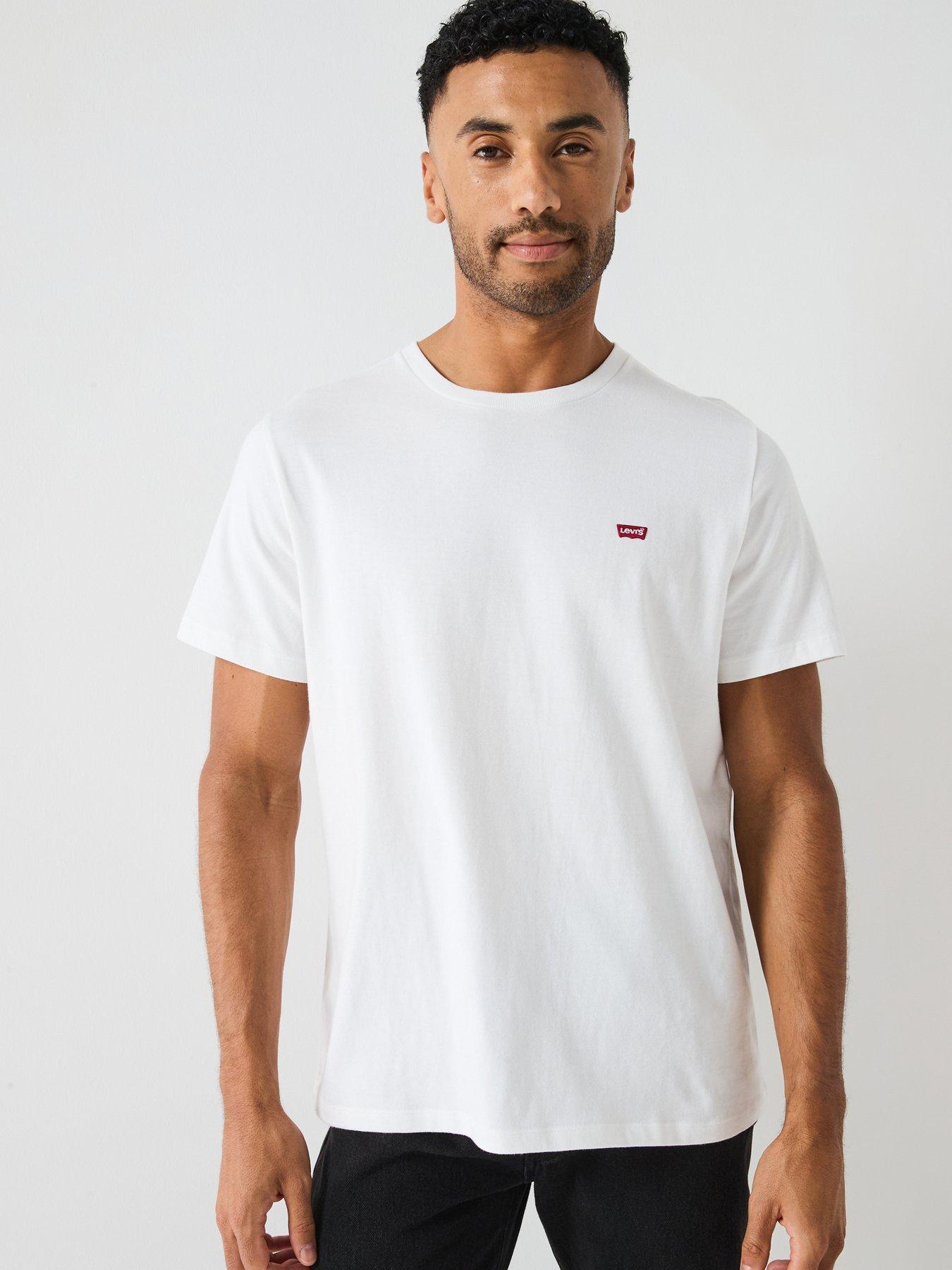 Image 1 of 4 of Levi's Original Logo T-Shirt - White