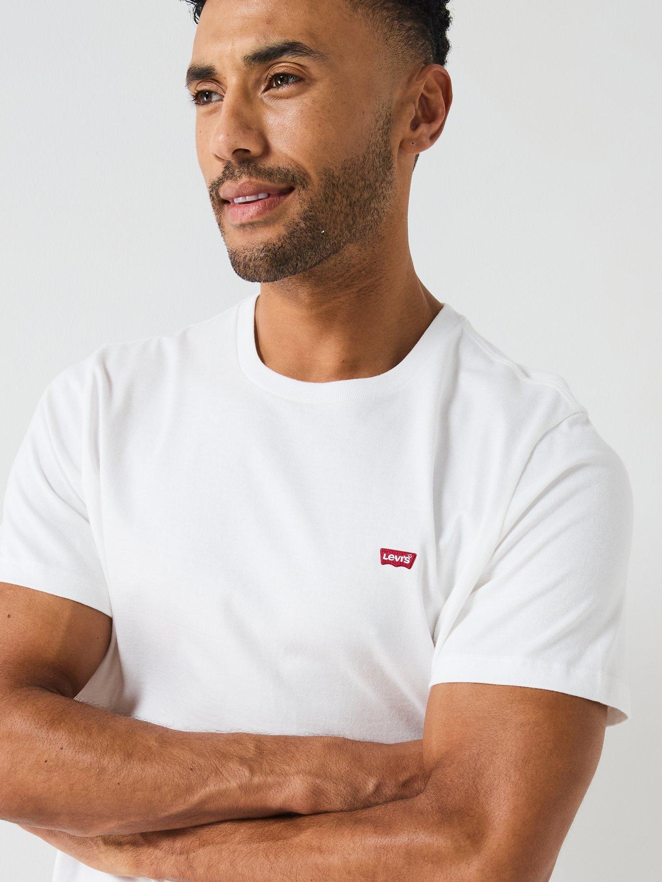 Image 4 of 4 of Levi's Original Logo T-Shirt - White