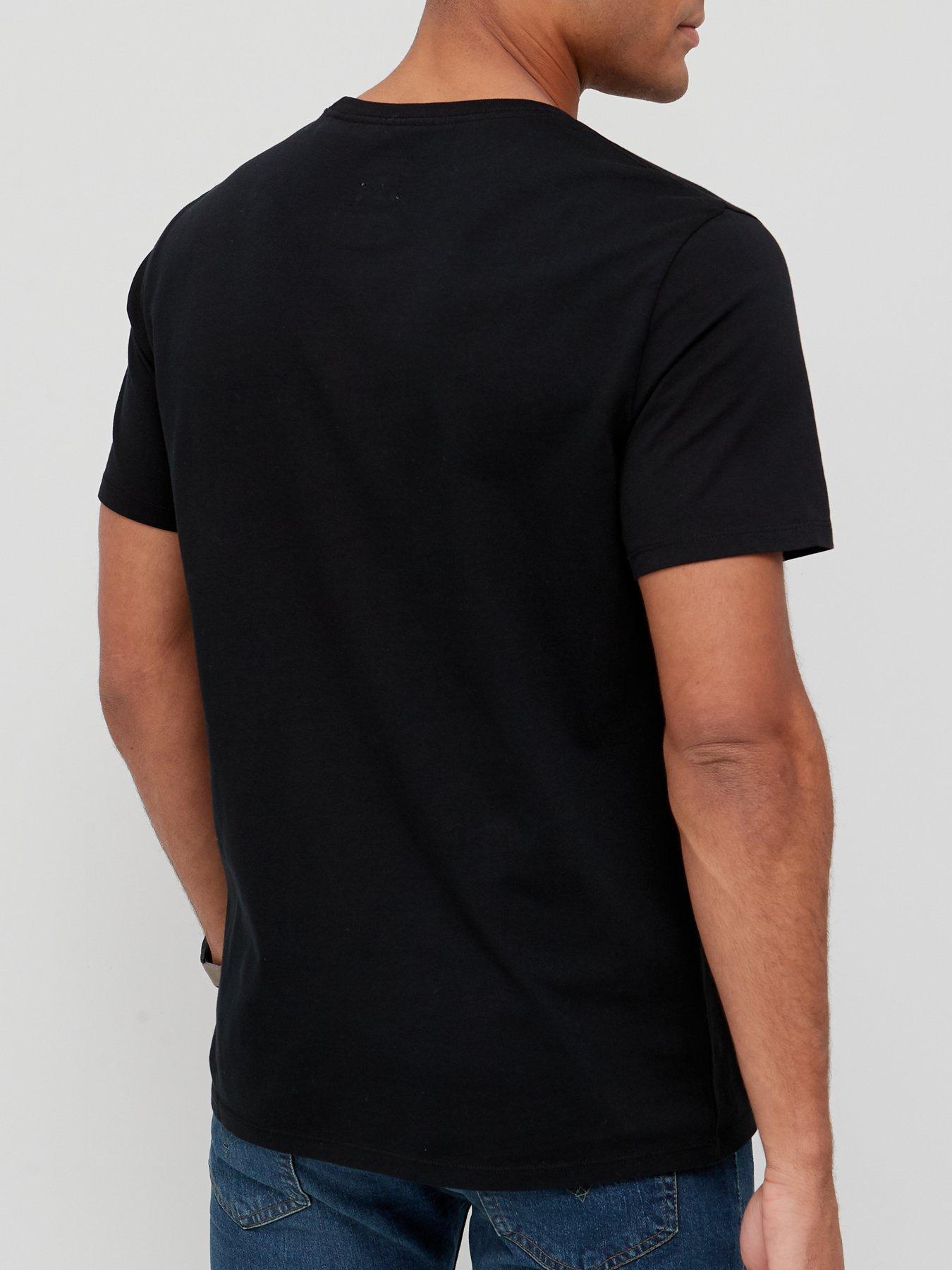 Levi's Original Logo T-shirt - Black | very.co.uk