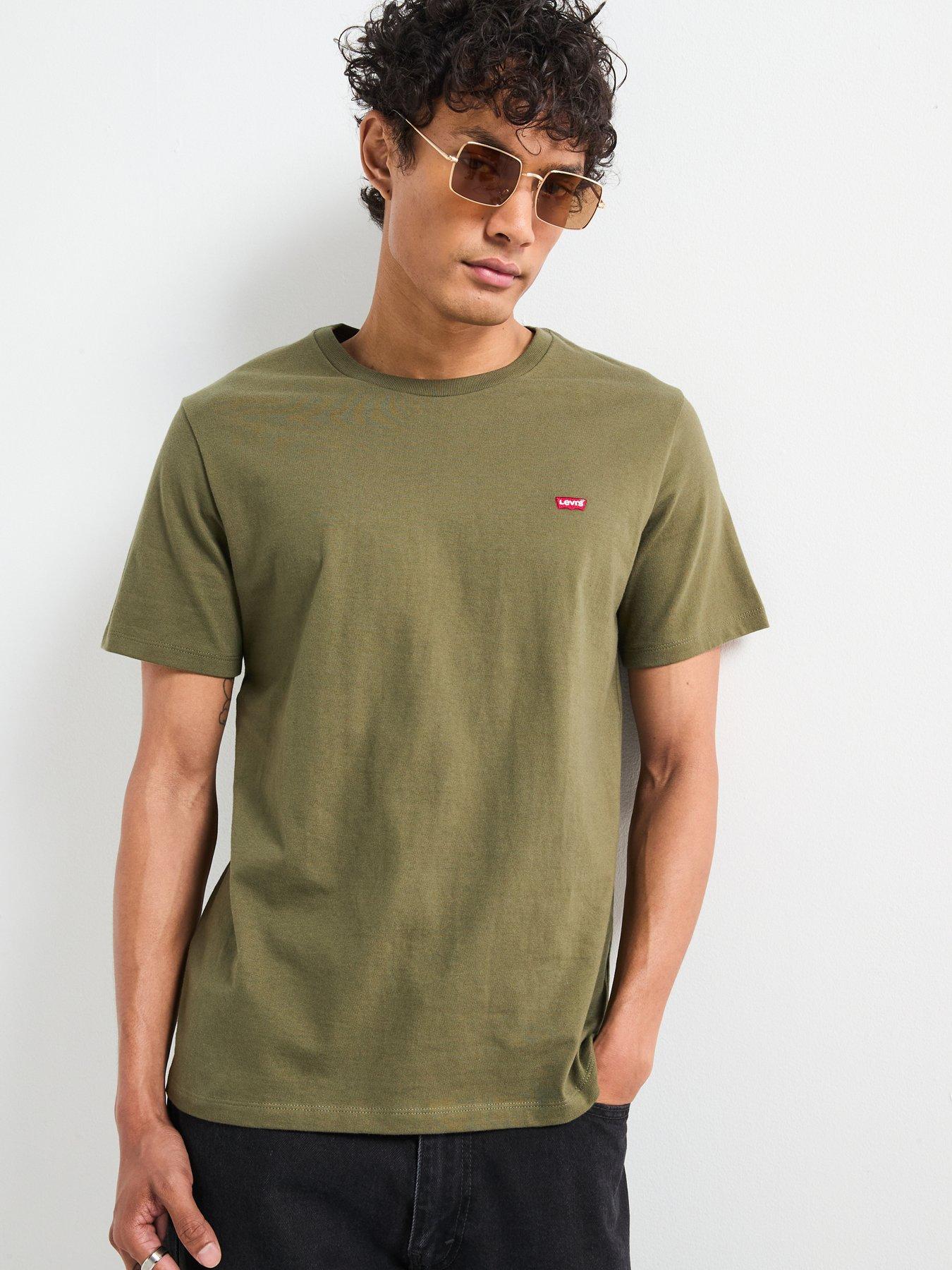 undefined Levis Original Logo T-Shirt - Khaki