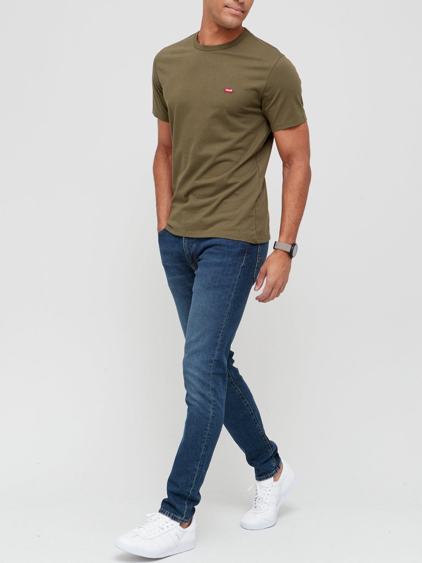 Levis t cheap shirt jeans