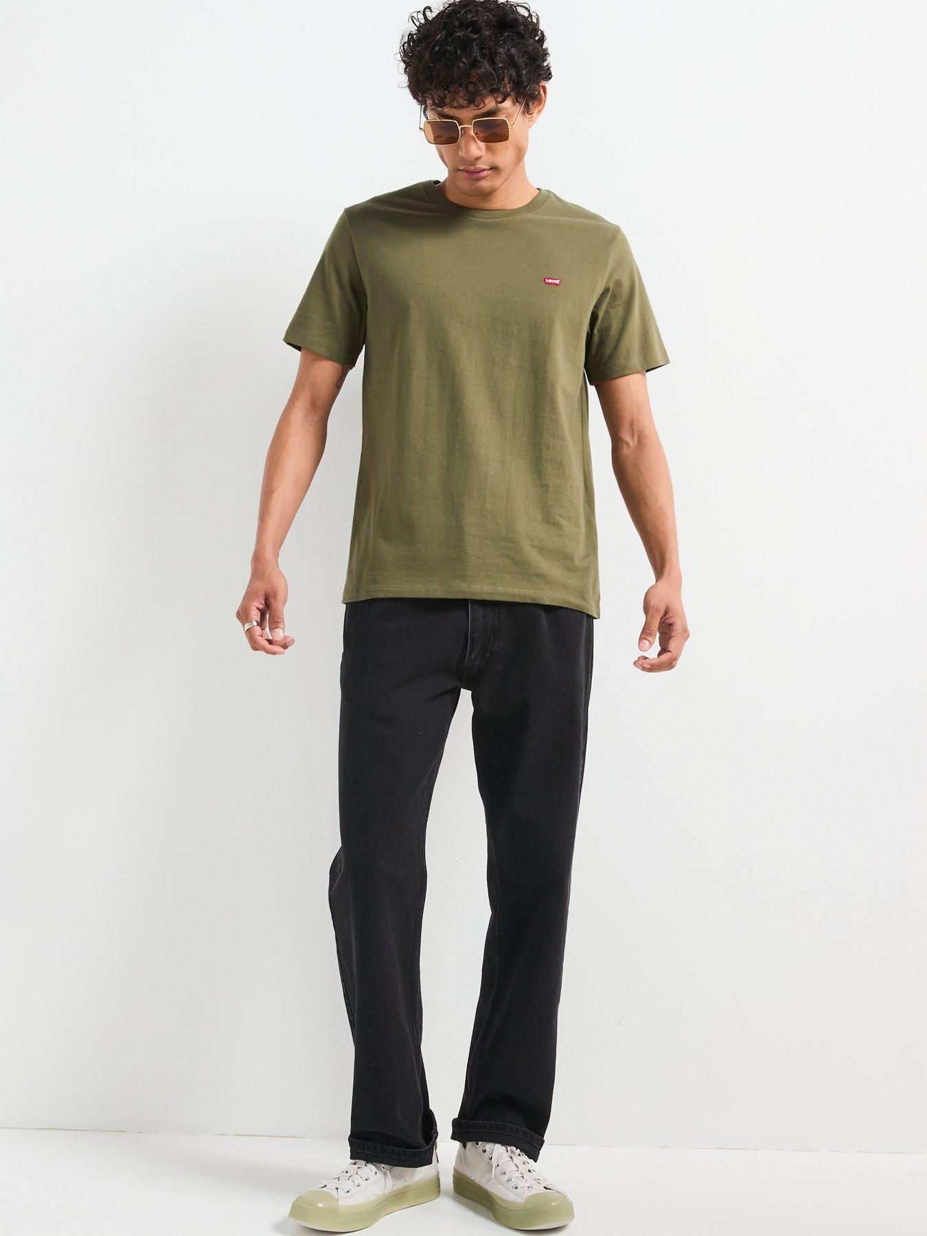 Image 4 of 6 of Levi's Original Logo Housemark T-Shirt - Khaki
