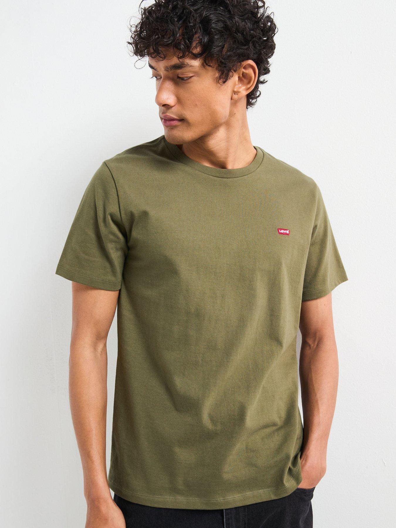 Image 6 of 6 of Levi's Original Logo Housemark T-Shirt - Khaki