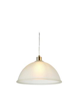 Product photograph of Shandy Frosted Glass Light Pendant from very.co.uk