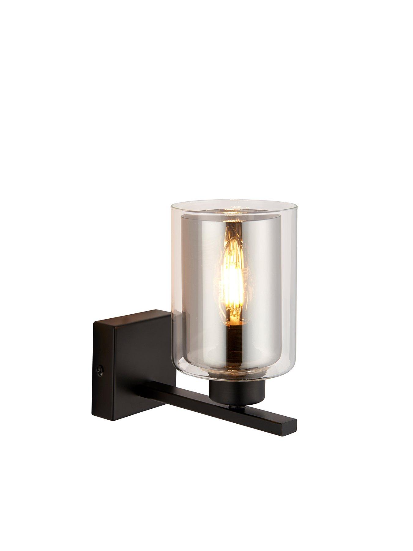 Product photograph of Cynthia Wall Lamp from very.co.uk