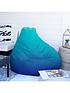 rucomfy-ombre-gradient-extra-large-classic-beanbagstillFront
