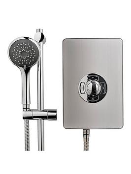 Product photograph of Triton Collection Enhance White Electric Shower - 9 5kw from very.co.uk