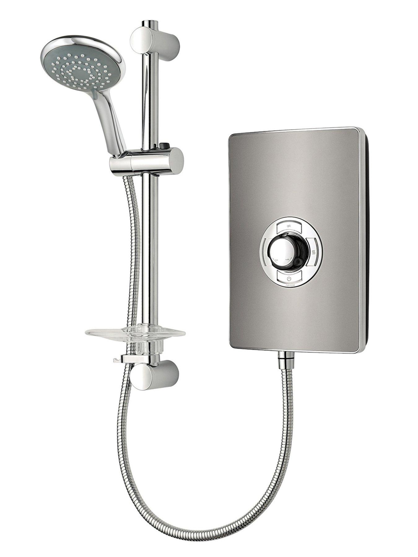 Image 2 of 5 of Triton Collection Gun Metal Electric Shower - 9.5kw