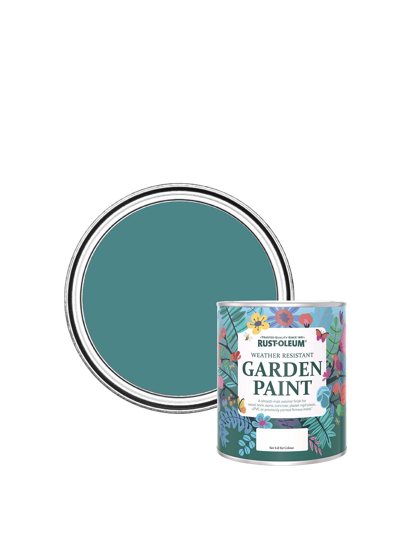 Product photograph of Rust-oleum Garden Paint Peacock Suit 750ml from very.co.uk