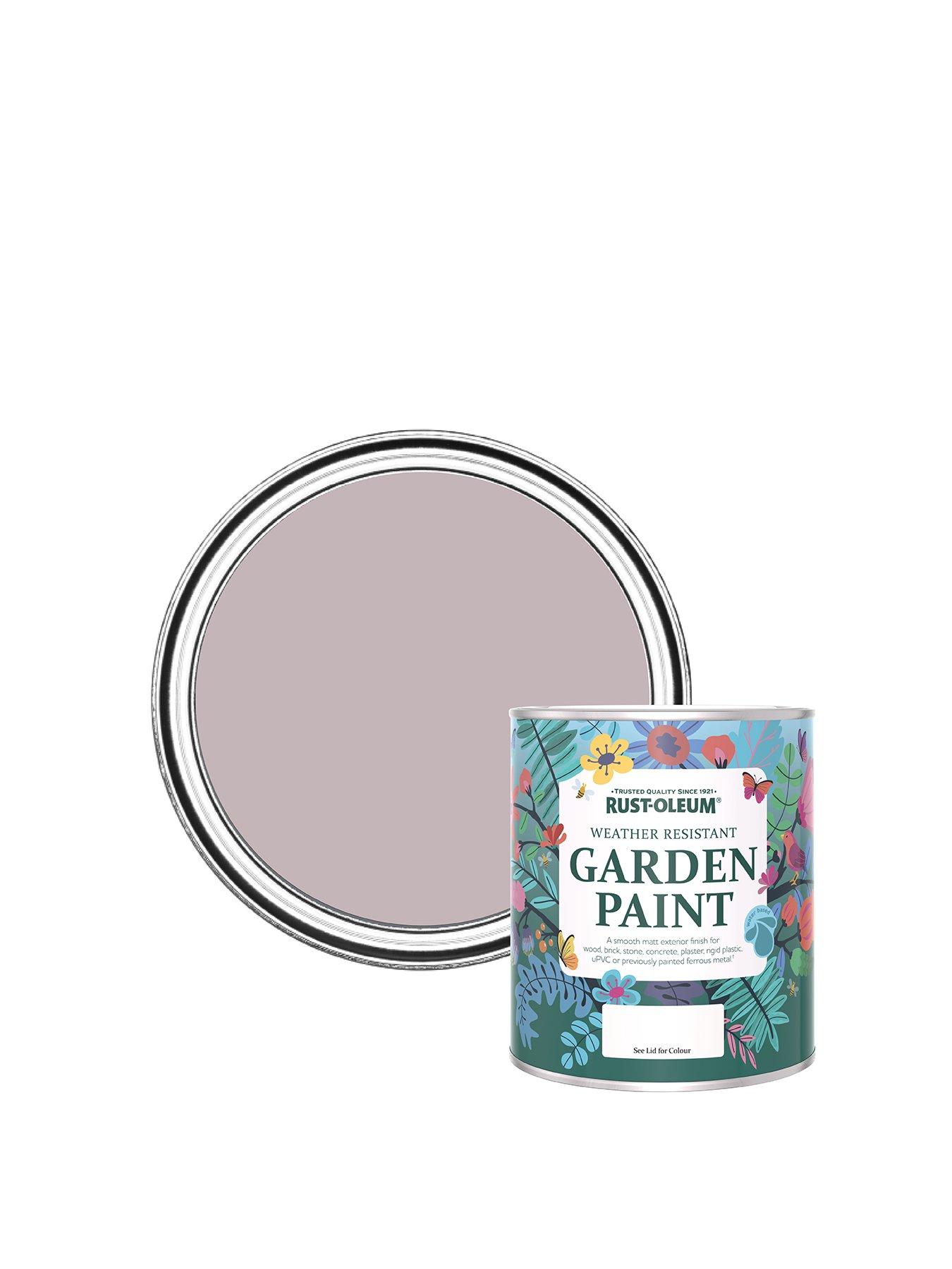 Image 1 of 3 of Rust-Oleum Chalky Finish Garden Furniture Paint &ndash; Lilac Wine
