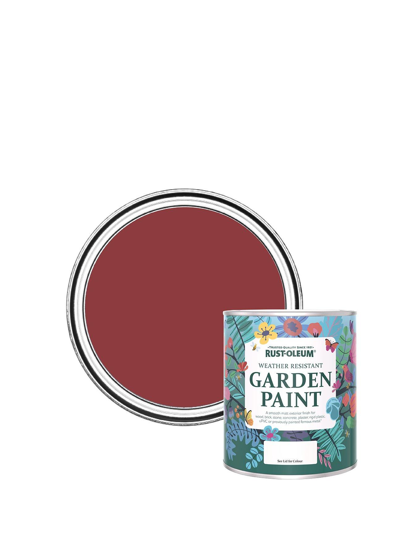 Image 1 of 3 of Rust-Oleum Garden Paint Empire Red 750ml