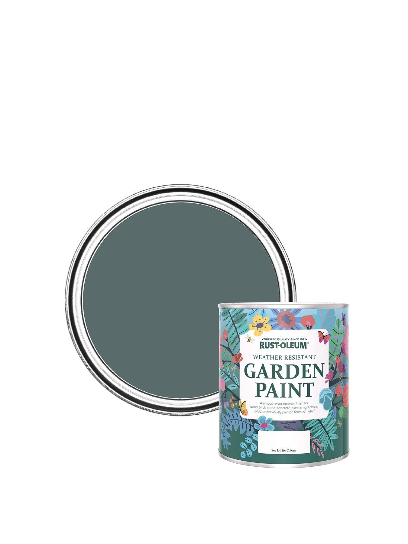 Product photograph of Rust-oleum Garden Paint Deep Sea 750ml from very.co.uk